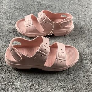 Chulis Slide on Shoes Womens 8 Pink